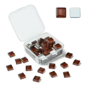 60Pcs Transparent Glass Cabochons