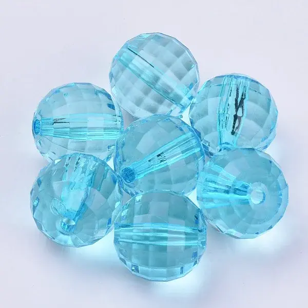 Transparent Acrylic Beads