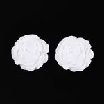 Flower Opaque Resin Cabochons