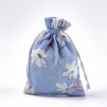 Polycotton(Polyester Cotton) Packing Pouches Drawstring Bags
