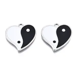 Eco-Friendly Alloy Enamel Pendants