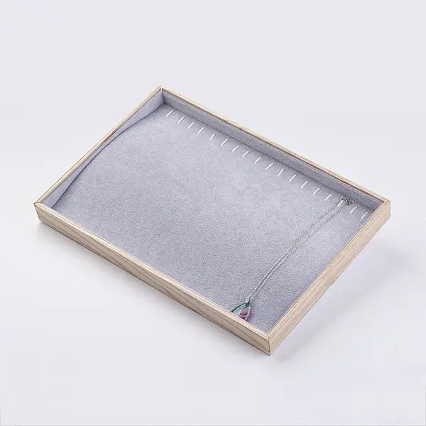 Wood Necklace Displays