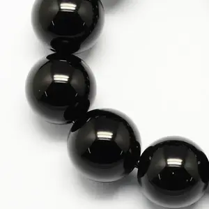 Natural Obsidian Bead Strands