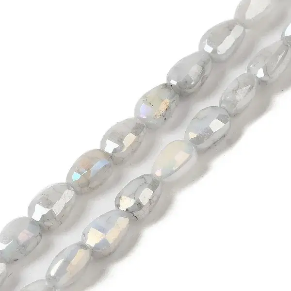 Electroplate Glass Beads Strands