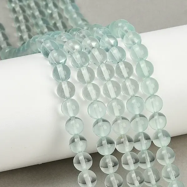 Watermelon Stone Glass Beads Strands