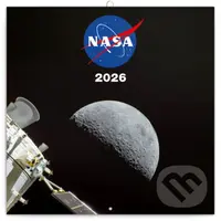 NOTIQUE Nástenný poznámkový kalendár NASA 2026