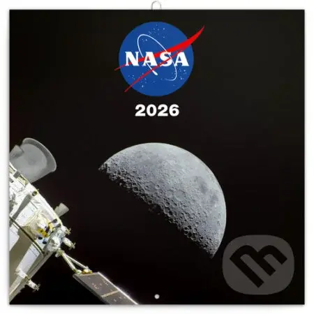 NOTIQUE Nástenný poznámkový kalendár NASA 2026