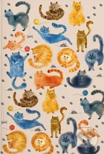 Notes linkovaný A5 lamino Kočky