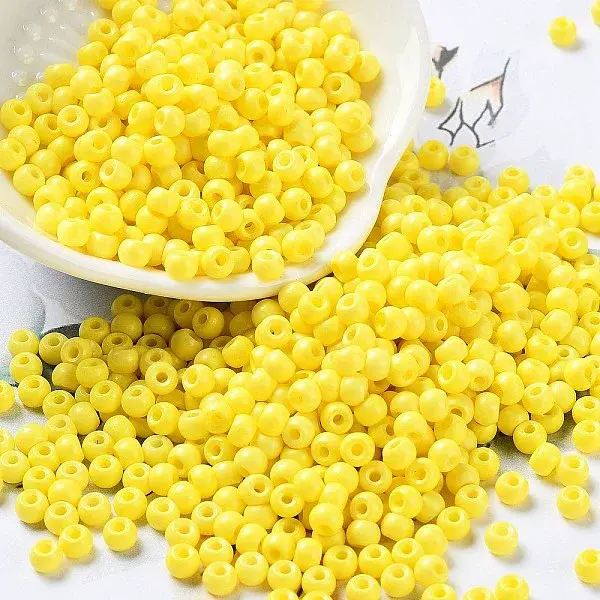 Baking Paint Glass Seed Beads