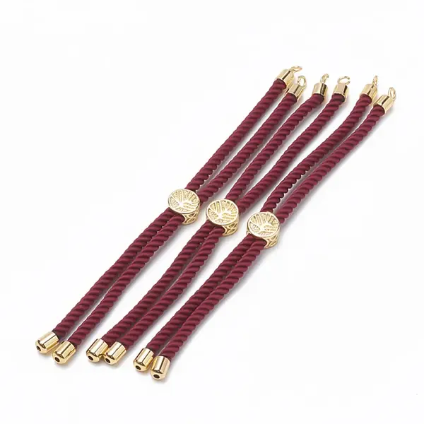 Nylon Twisted Cord Bracelet Making
