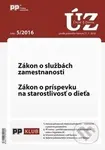 Úplné znenia zákonov 5/2016 (Zákon o službách zamestnanosti, Zákon o príspevku na starostlivosť o dieťa)