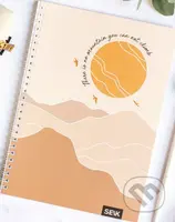 Zápisník - There is no mountain you can not climb (brožovaná, špirálová väzba)