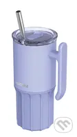 Nerezový termohrnček so slamkou Umi Lavender 720 ml