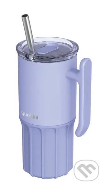 Nerezový termohrnček so slamkou Umi Lavender 720 ml