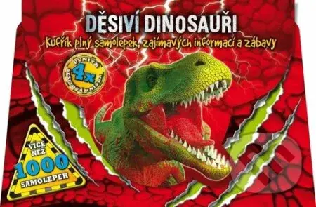 Děsiví dinosauři (Kufřík plný samolepek, zajímavých informací a zábavy) - kniha z kategorie Naučné knihy
