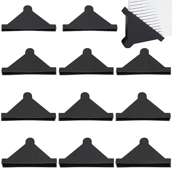 48Pcs 4 Styles Triangle Plastic Furniture Corner Guards