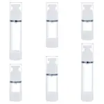 6Pcs 3 Style Empty Plastic Press Pump