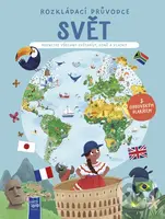 Rozkládací průvodce: Svět (Poznejte všechny světadíly, země a vlajky) - kniha z kategorie Encyklopedie