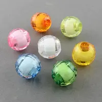 Transparent Acrylic Beads