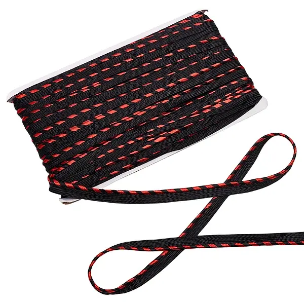 50 Yards Polyester Chenille Furry Braided Lip Cord Trim