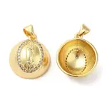 Brass with Cubic Zirconia Pendants