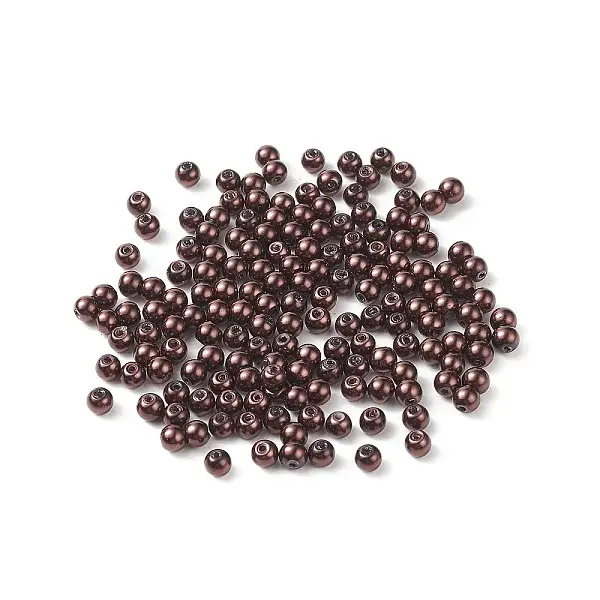 (Defective Closeout Sale: Adhesion) Glass Pearl Beads