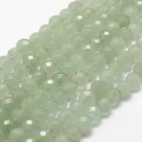 Natural Green Aventurine Beads Strands