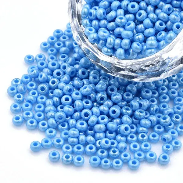 8/0 Czech Opaque Glass Seed Beads