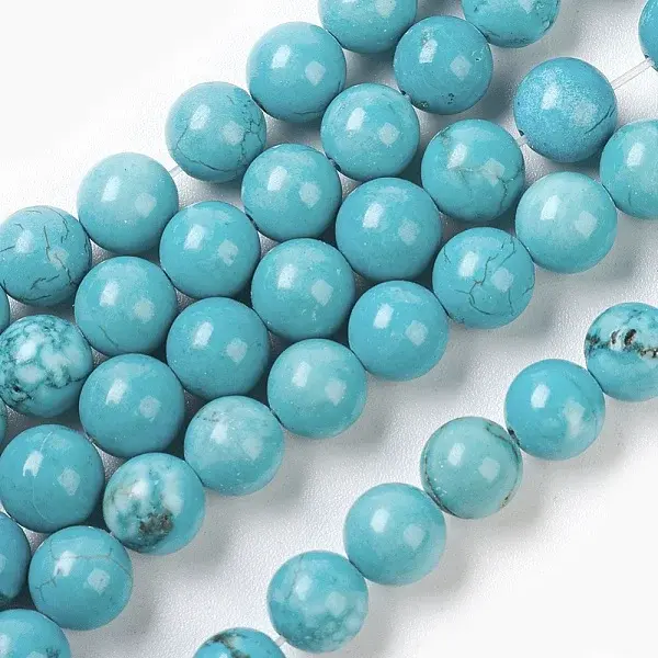 Natural Magnesite Beads Strands