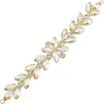 1Pc Shiny Flower Rhinestone Trim