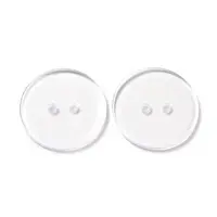 Lucid Round 2-hole Shirt Button