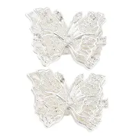 Brass Micro Pave Clear Cubic Zirconia Beads