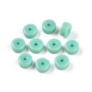 Opaque Solid Color Glass Beads