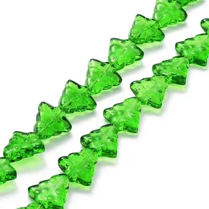 Transparent Glass Bead Strands