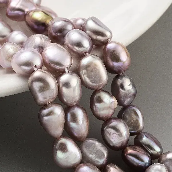Natural Cultured Freshwater Pearl Beads Strands