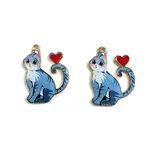 Alloy Enamel Pendants