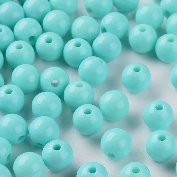 Opaque Acrylic Beads