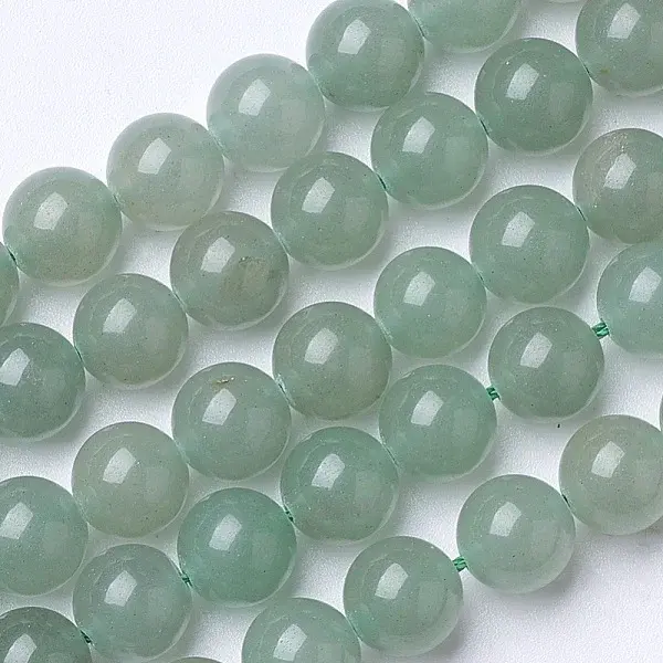 Natural Green Aventurine Beads Strands