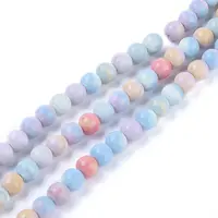 Natural Rainbow Alashan Agate Beads Strands