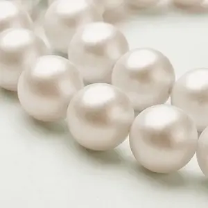 Shell Imitated Pearl Bead Strands