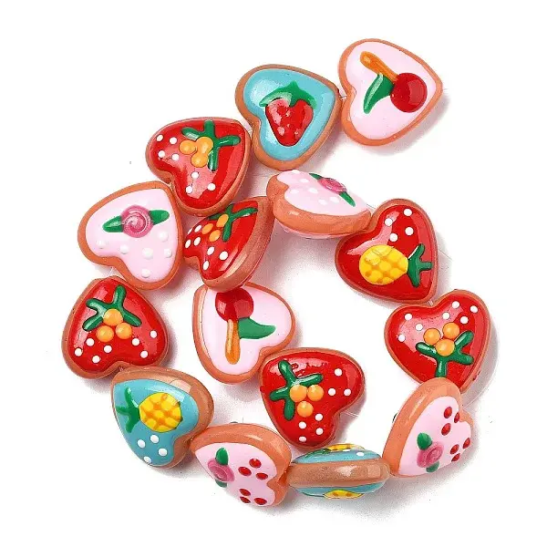 Baking Painted Glass Enamel Beads