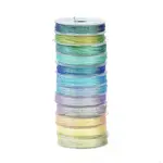 12 Rolls 12 Colors 6-Ply PET Polyester Cord