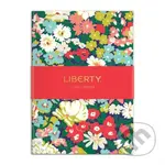 Liberty Floral Sticky Notes Hard Cover Book - Galison - kniha z kategorie Zdraví a životní styl