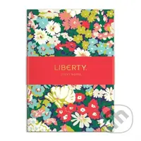 Liberty Floral Sticky Notes Hard Cover Book - Galison - kniha z kategorie Zdraví a životní styl