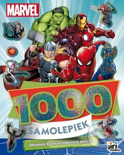 1000 samolepiek s aktivitami Marvel - kniha z kategorie Hlavolamy, doplňovačky, úkoly