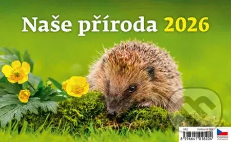 Naše příroda 2026 - stolní kalendář