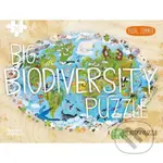 The Big Biodiversity Puzzle (A Shaped Jigsaw Puzzle by Yuval Zommer) - puzzle z kategorie 60 - 300 dílků