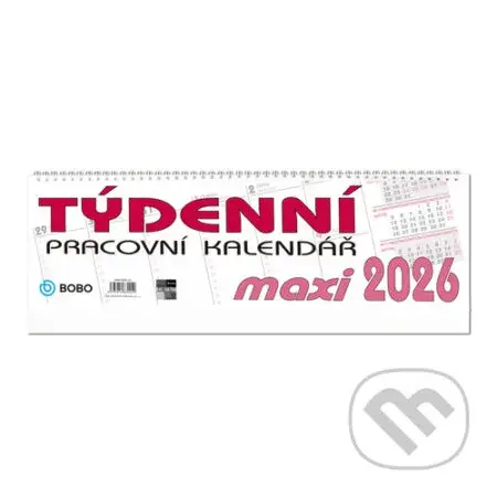 Pracovní kalendář 2026 Maxi - stolní kalendář