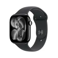 Apple Watch S11 Cell - 46mm Sport Band klavírně černé/černé S/M