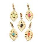 Eye 304 Stainless Steel Enamel Pendant Decorations